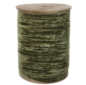 Hovedbilde Shishi fl&oslash;yelsb&aring;nd gr&oslash;nt 1 cm (pr m. stor spole)