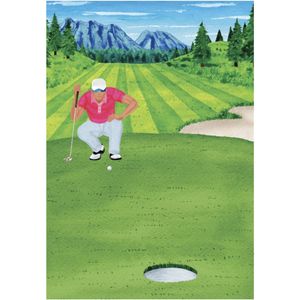 Hovedbilde Kort - Sizing up the Green (triple)