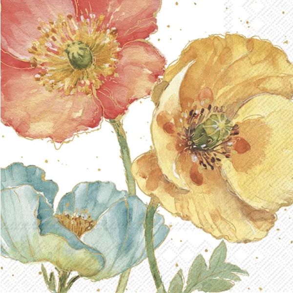 Spring Softies Cream Servietter - kaffe