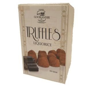 Hovedbilde Sjokoladetr&oslash;ffel Lakris 100gr.