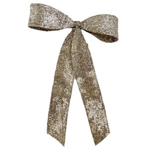 Hovedbilde Sl&oslash;yfe av glitterb&aring;nd - med klype 18 cm