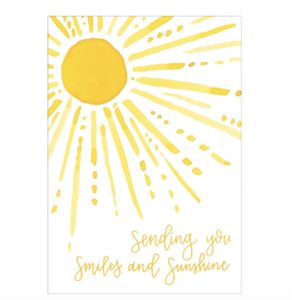 Hovedbilde Kort - Smiles and sunshine