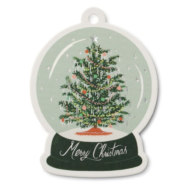 Gavelapper Snow Globe 8 stk