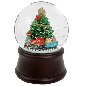 Hovedbilde Shishi vannkule med juletre h9cm 