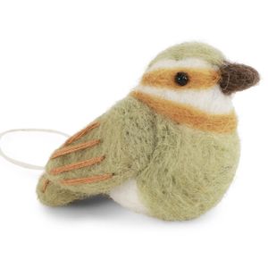 Hovedbilde Ullfugl - Gr&oslash;nnsisik 6cm - lys gr&oslash;nn