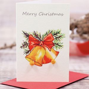 Hovedbilde Lite kort `Christmas Bells&acute; 9*6 cm