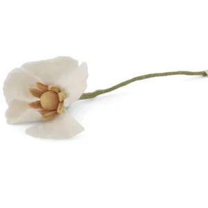 Hovedbilde Ullblomst valmue - hvit 34cm