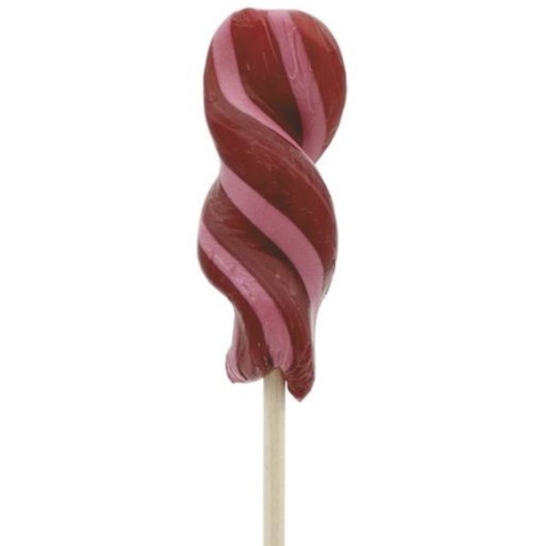 Slikkepinne spiral jordbær 50gr