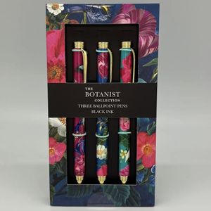 Hovedbilde Kulepenner i gaveeske – Botanist rosa og ...