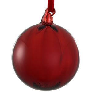 Hovedbilde Glasskule – Burgundy, 10 cm