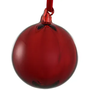 Hovedbilde Glasskule – Burgundy, 10 cm