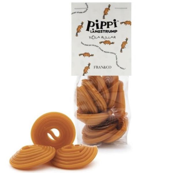Pippi - Kolaruller med klassisk kolasmak - Astrid Lindgren 